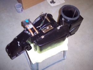 Plymouth Duster heater box rebuild