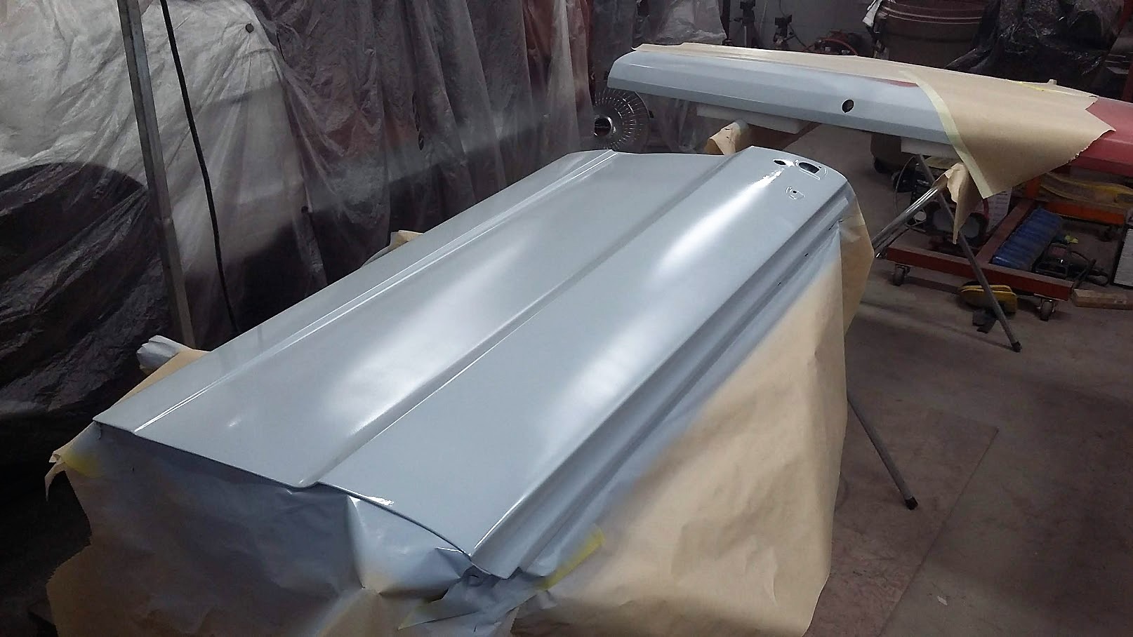 Door and truck get primer/surfacer