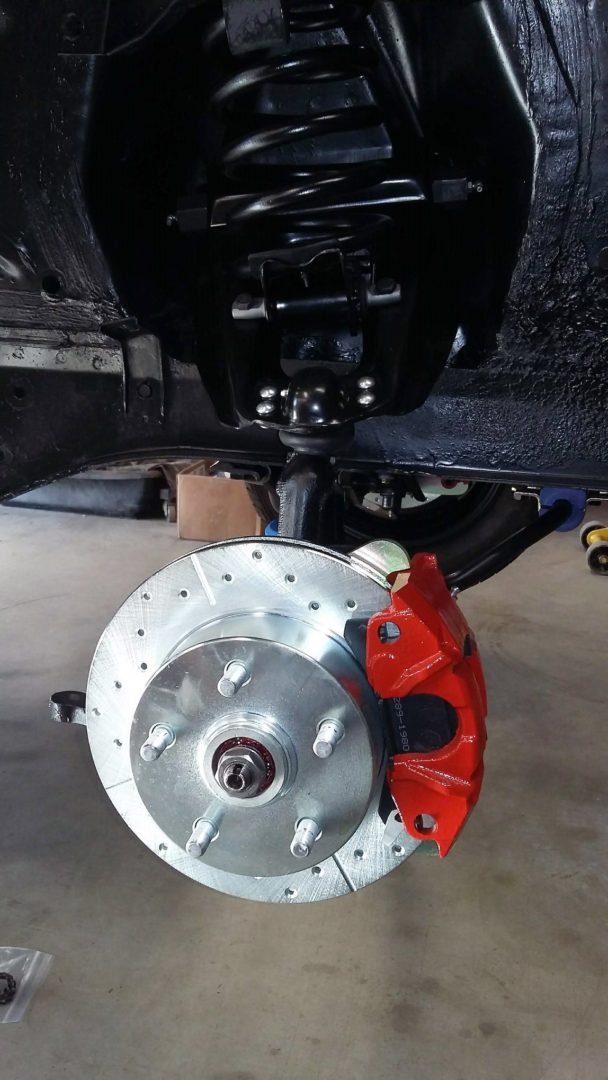 All new suspension is topped off with disc brakes to replace the old drum brake setup