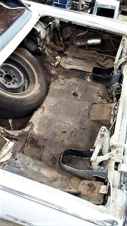 '63 T-Bird Convertible Trunk