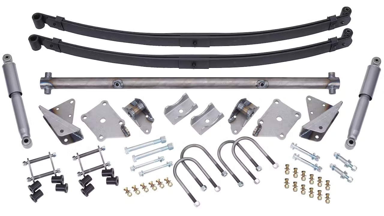 TCI Leaf Spring Rear Suspension Kit for 1937-1953 Chevy 1/2 Ton Trucks