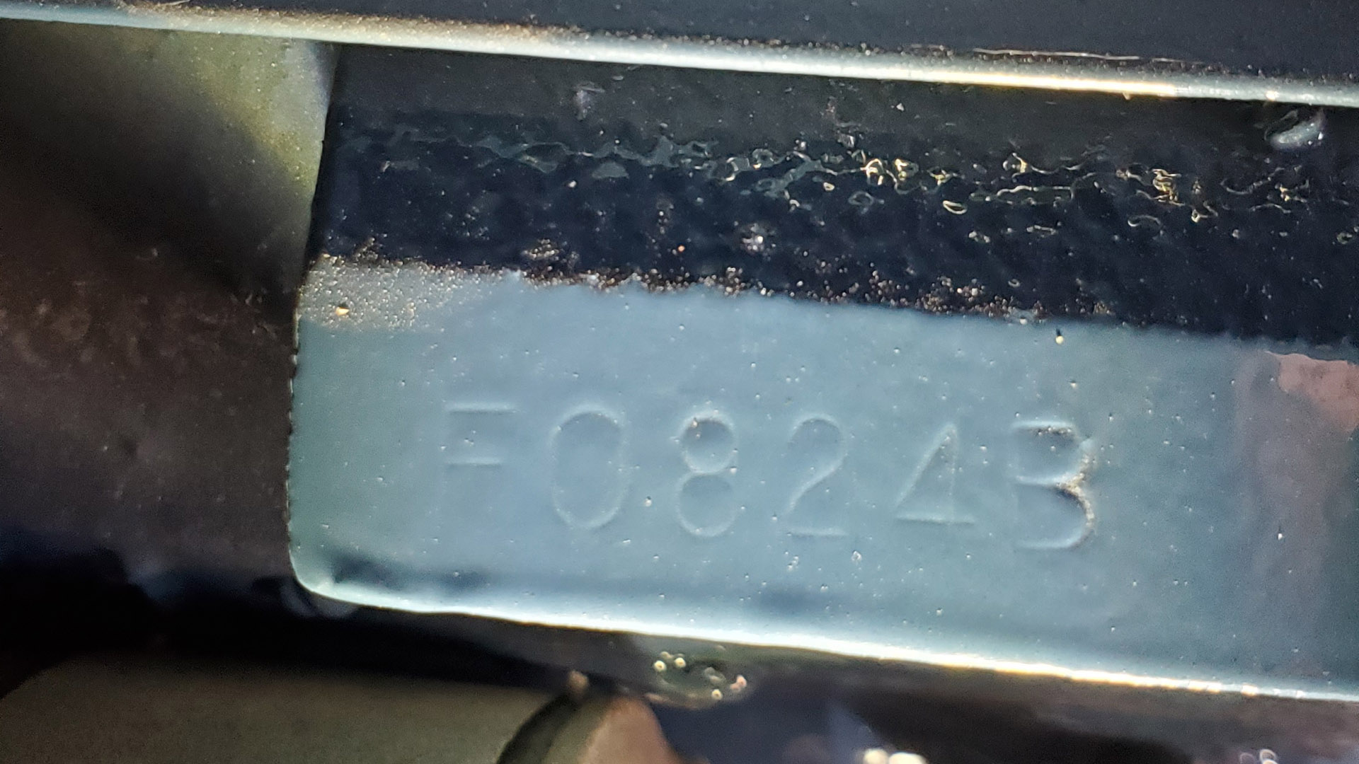 Engine serial number decodes to Flint plant, August 24, regular with Powerglide