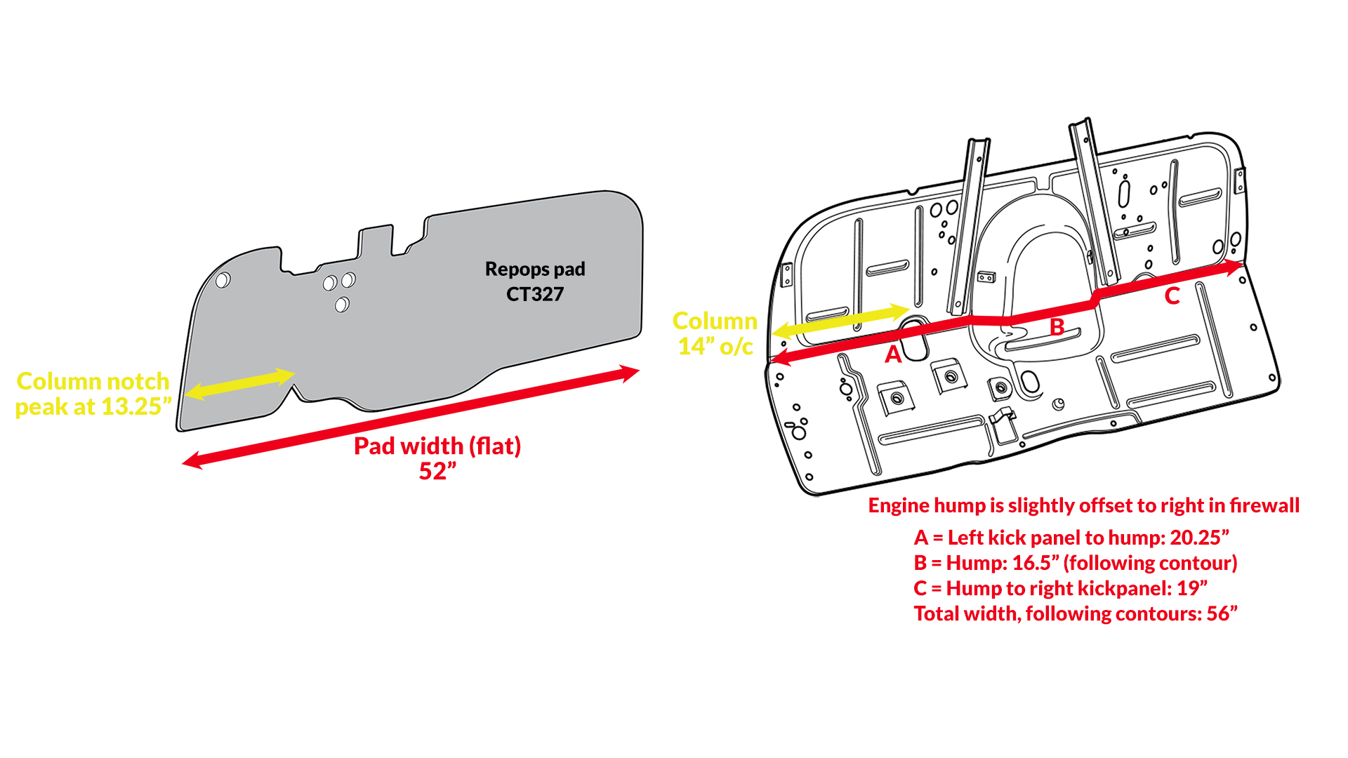 We sent a drawing with information to help clarify the issue.